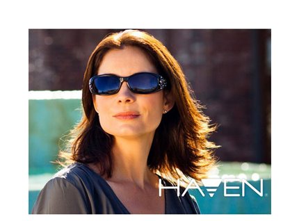 
Haven® Premium Sunglasses provides eyeglass wearers 
with ultimate sun-protection combined with unparalleled quality, 
craftsmanship and styling. 
Haven® Sunglasses are polarized and feature Optify™ lens technology. 
Sport vented frame helps reduce fogging. 
- 100% UVA/UVB Protection. 
- Polarized lenses reduce glare. 
- 2x more scratch-resistant lenses. 
- Repel water, oil and smudges. 
Microfiber drawstring case/cleaning cloth included. 

