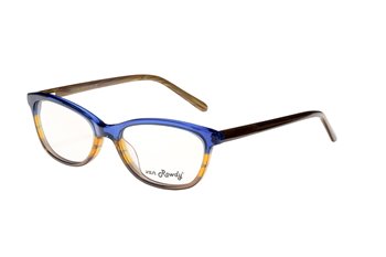 Acetate tr.blue/yellow/brown