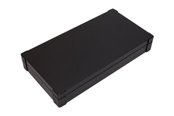 6-slot optical box black PU