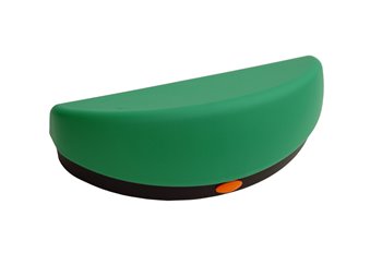 ADULT bomb button green - black - orange