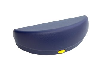 ADULT bomb button navy - navy - yellow