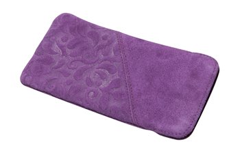 softcase Leather L ORNAMENTO purple